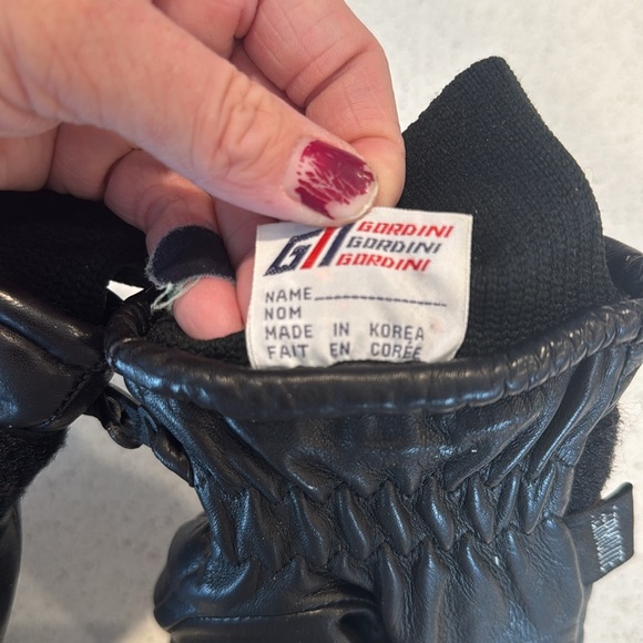 Vintage men’s Gordini Ski Gloves size Large black - Picture 5 of 8